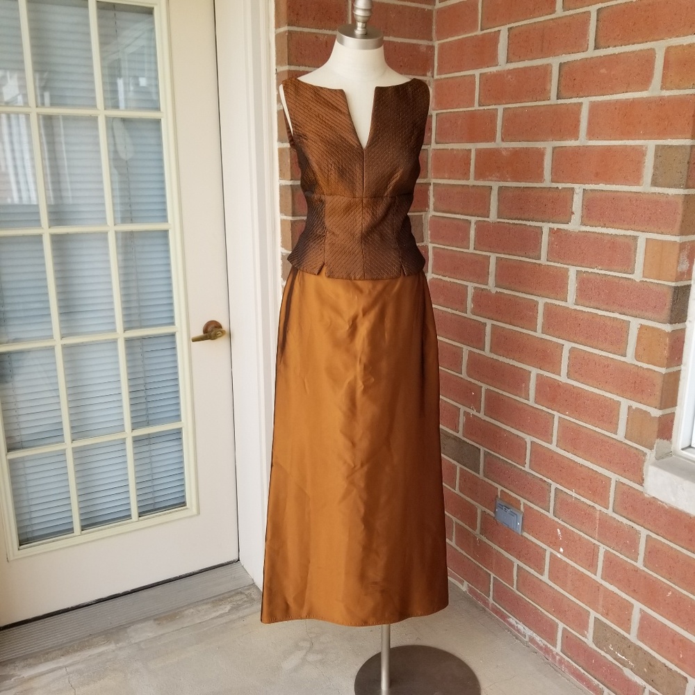 J S Collections peplum dress 8